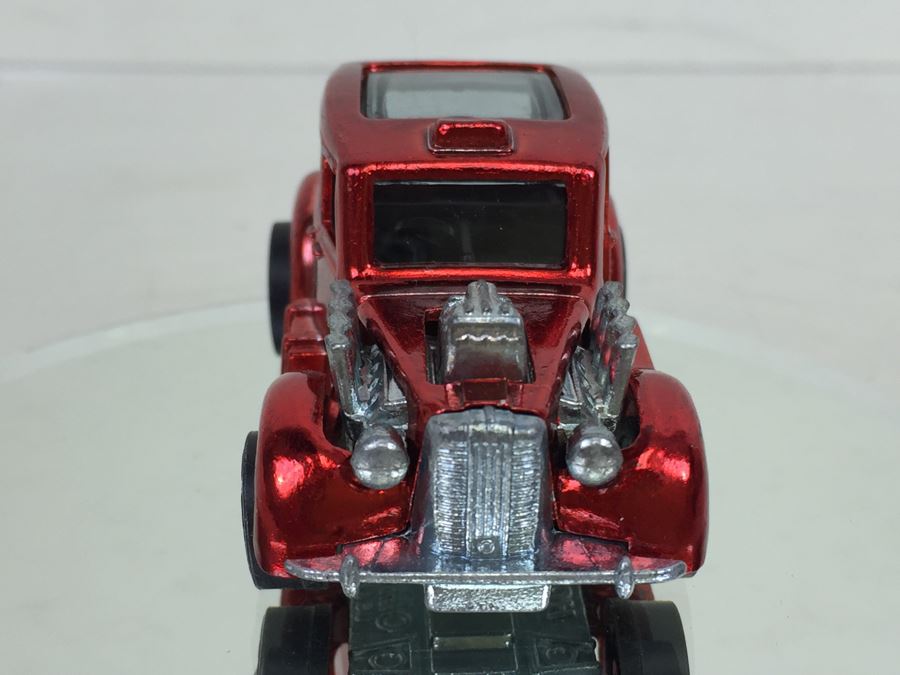 HOT WHEELS Redline 'CockneyCab' Red Vintage 1970 Mattel USA [Photo 3]