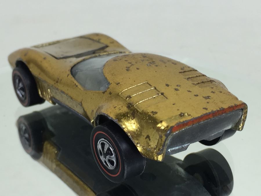 HOT WHEELS Redline 'Torero' Yellow Vintage 1968 Mattel USA