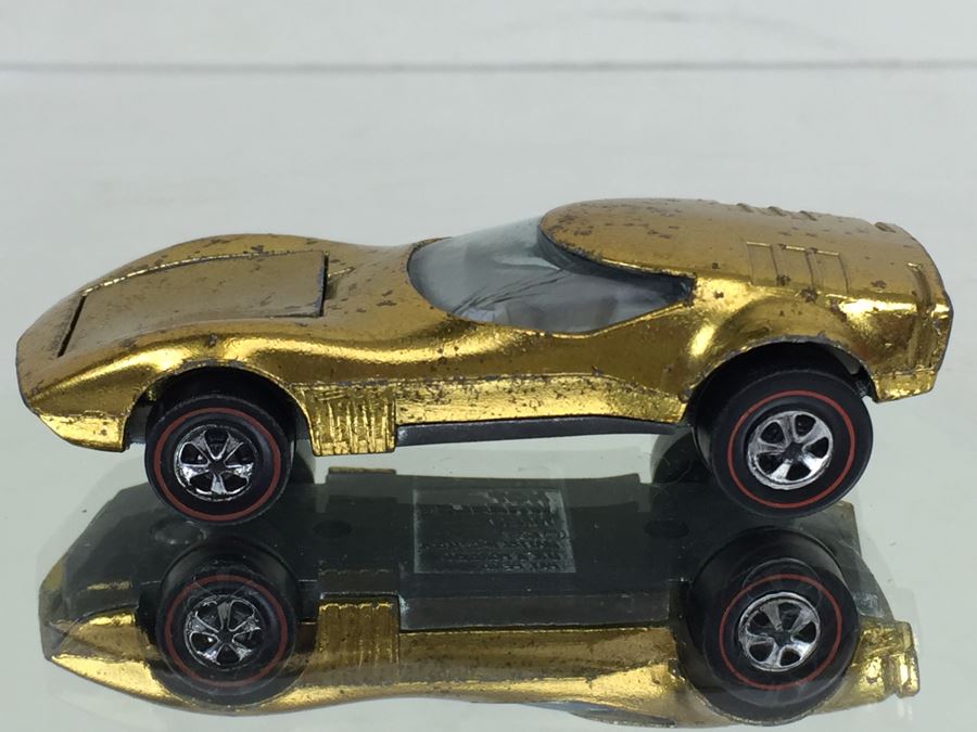 HOT WHEELS Redline 'Torero' Yellow Vintage 1968 Mattel USA [Photo 6]
