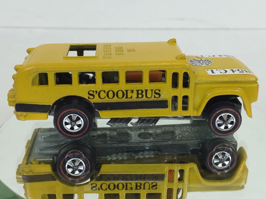 1970 hot wheels school bus