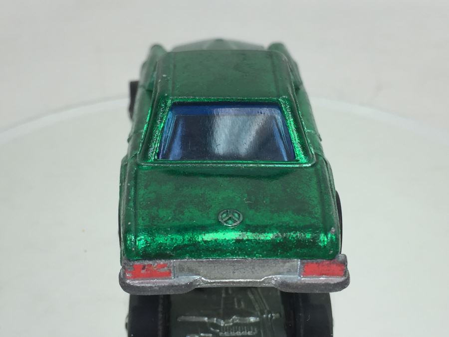 HOT WHEELS Redline 'Mercedes Benz 2L' Green Vintage 1969 Mattel Hong Kong [Photo 8]
