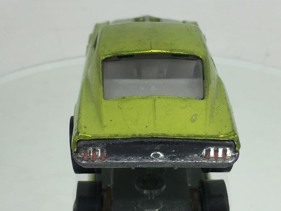 HOT WHEELS Redline 'Custom Mustang' Green Vintage Mattel USA [Photo 10]