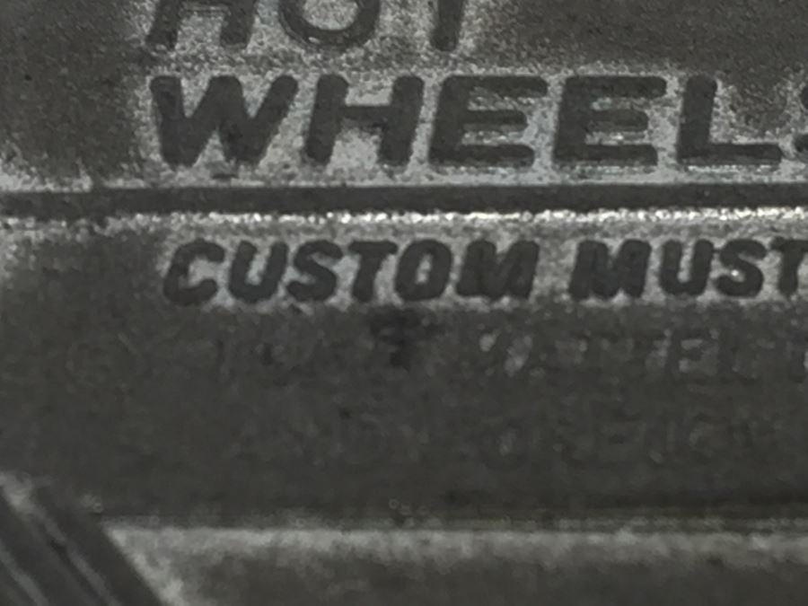 HOT WHEELS Redline 'Custom Mustang' Green Vintage Mattel USA [Photo 12]