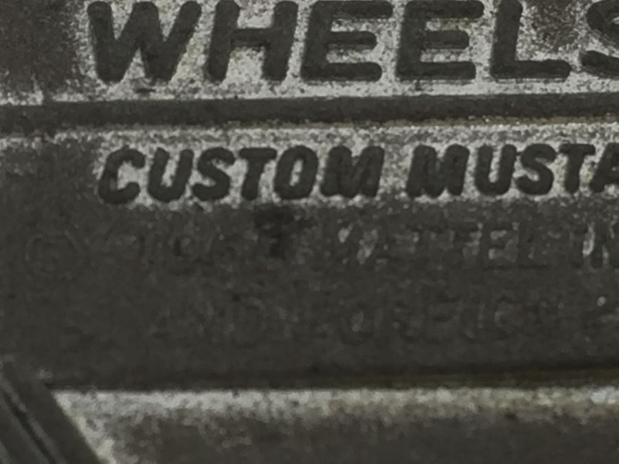 HOT WHEELS Redline 'Custom Mustang' Green Vintage Mattel USA [Photo 13]