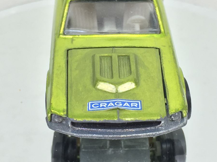 HOT WHEELS Redline 'Custom Mustang' Green Vintage Mattel USA [Photo 5]