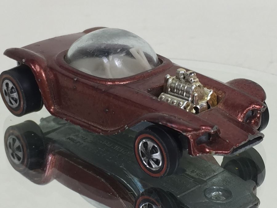 HOT WHEELS Redline 'Beatnik Bandit' Reddish Brown Vintage 1968 Mattel USA [Photo 2]