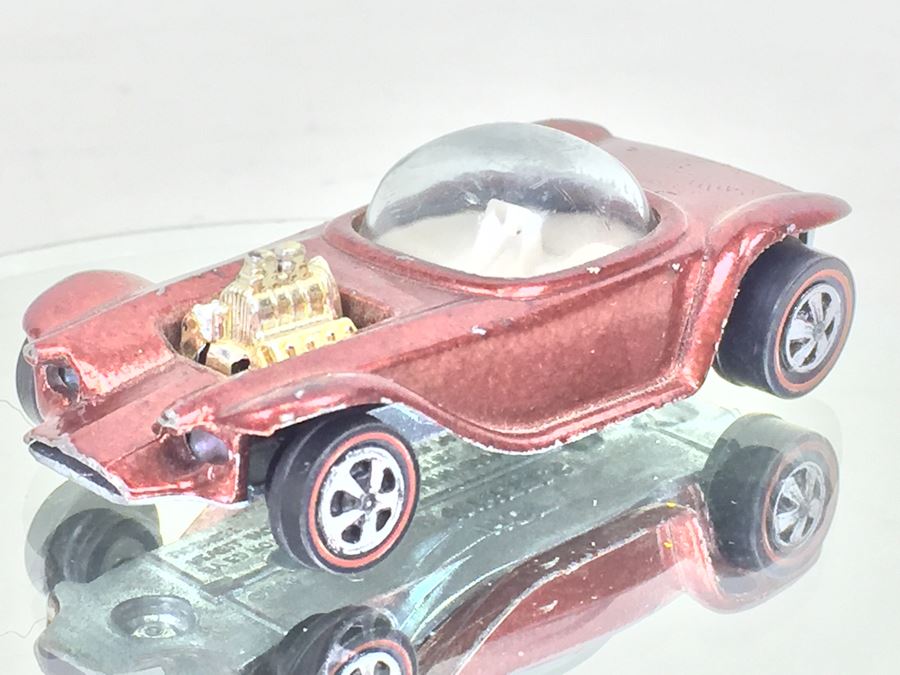 HOT WHEELS Redline 'Beatnik Bandit' Reddish Brown Vintage 1968 Mattel USA [Photo 4]