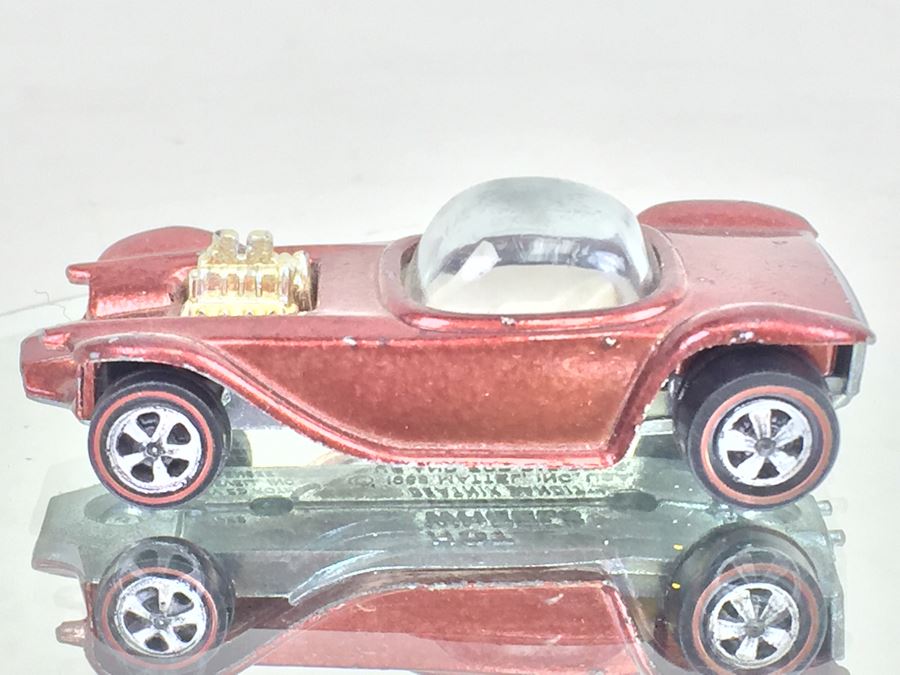 HOT WHEELS Redline 'Beatnik Bandit' Reddish Brown Vintage 1968 Mattel USA [Photo 5]