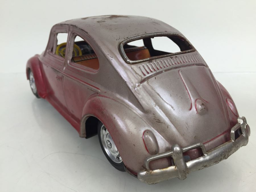 Volkswagen Bug Tin Toy Made In Japan [Photo 7]