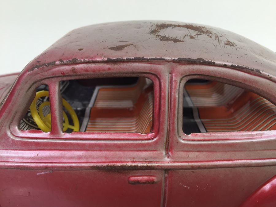 Volkswagen Bug Tin Toy Made In Japan [Photo 6]