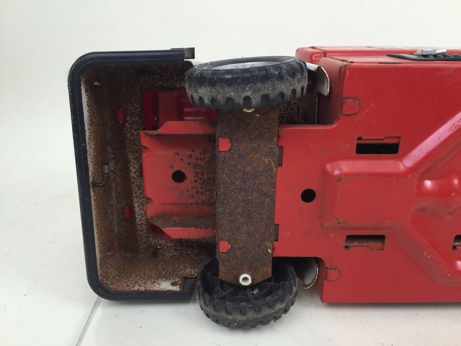 Vintage Magic Triangle Toys TEXACO Jet Fuel Truck Semi Truck Gas Tanker [Photo 20]