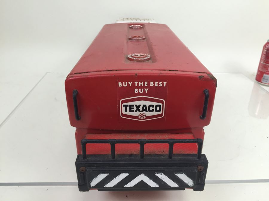 Vintage Magic Triangle Toys TEXACO Jet Fuel Truck Semi Truck Gas Tanker [Photo 18]