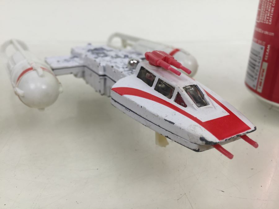 Vtg Pair Of Die Cast Toys 1979 Y-Wing Fighter STAR WARS Ship Toy Kenner ...