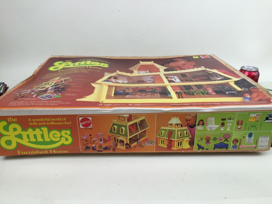 Vintage 1980 Mattel The Littles Furnished Home New In Damaged Box [Photo 23]