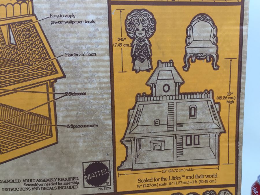 Vintage 1980 Mattel The Littles Furnished Home New In Damaged Box [Photo 18]