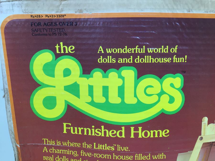 Vintage 1980 Mattel The Littles Furnished Home New In Damaged Box [Photo 5]