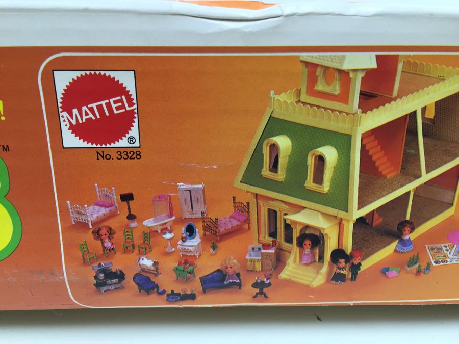 Vintage 1980 Mattel The Littles Furnished Home New In Damaged Box [Photo 25]