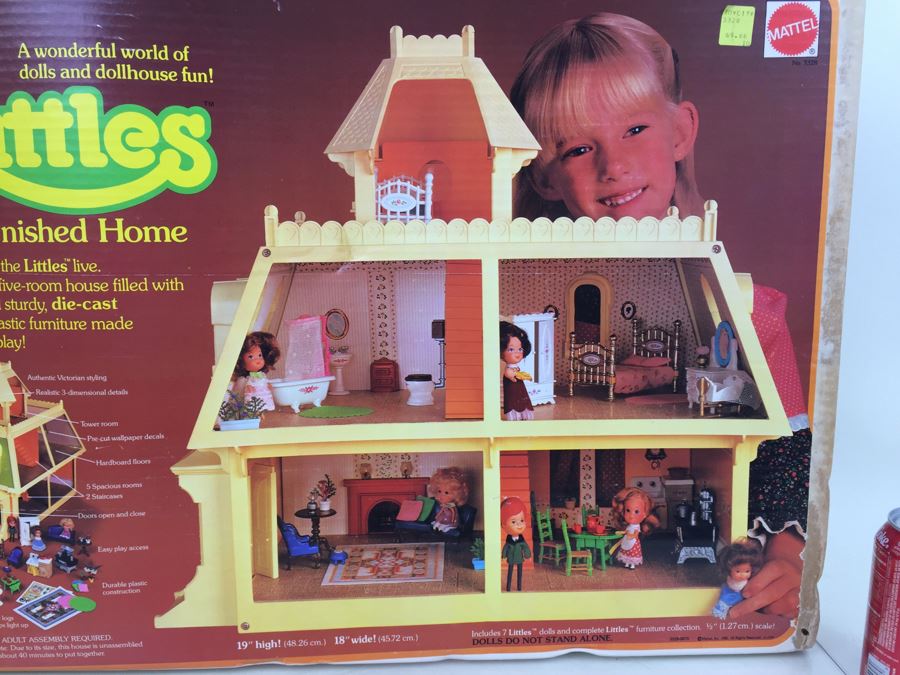 Vintage 1980 Mattel The Littles Furnished Home New In Damaged Box [Photo 8]