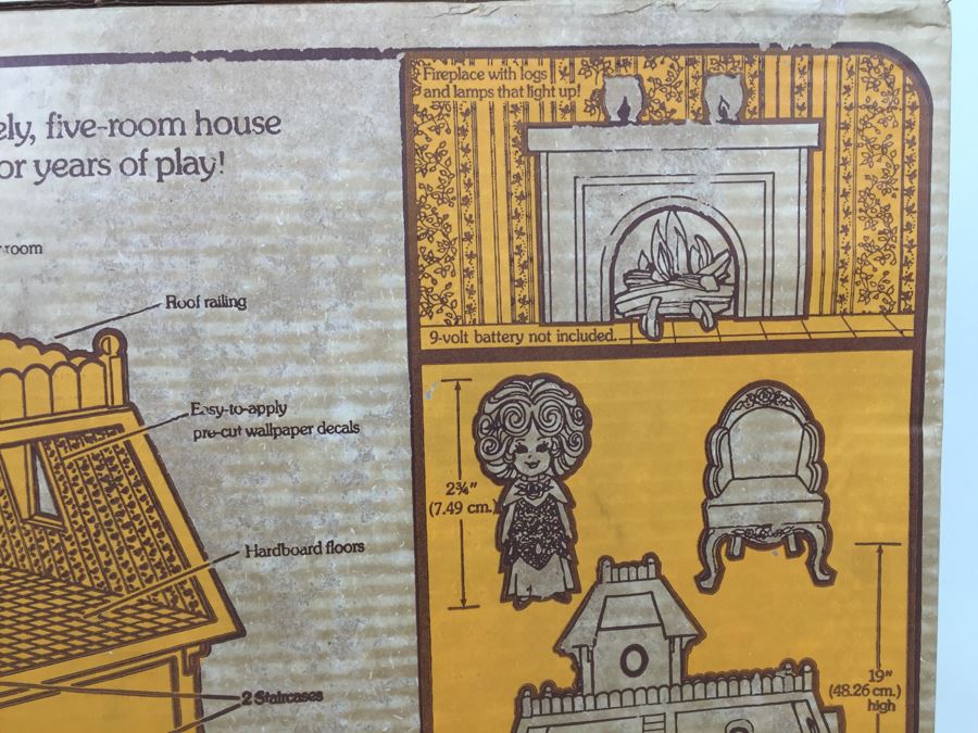 Vintage 1980 Mattel The Littles Furnished Home New In Damaged Box [Photo 17]