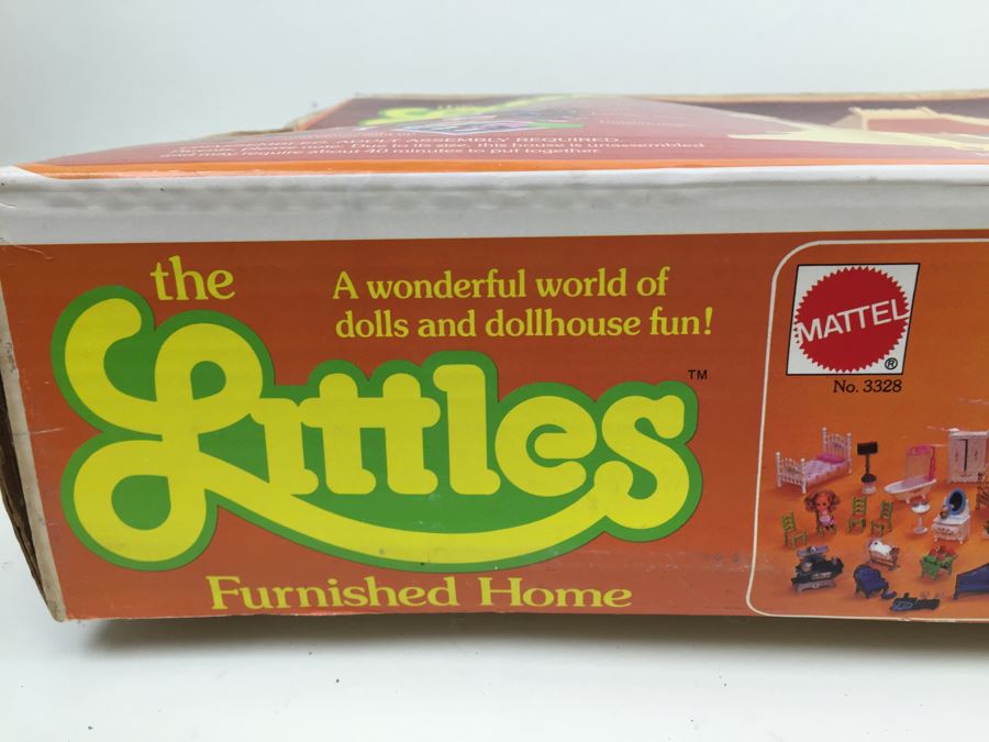 Vintage 1980 Mattel The Littles Furnished Home New In Damaged Box [Photo 24]