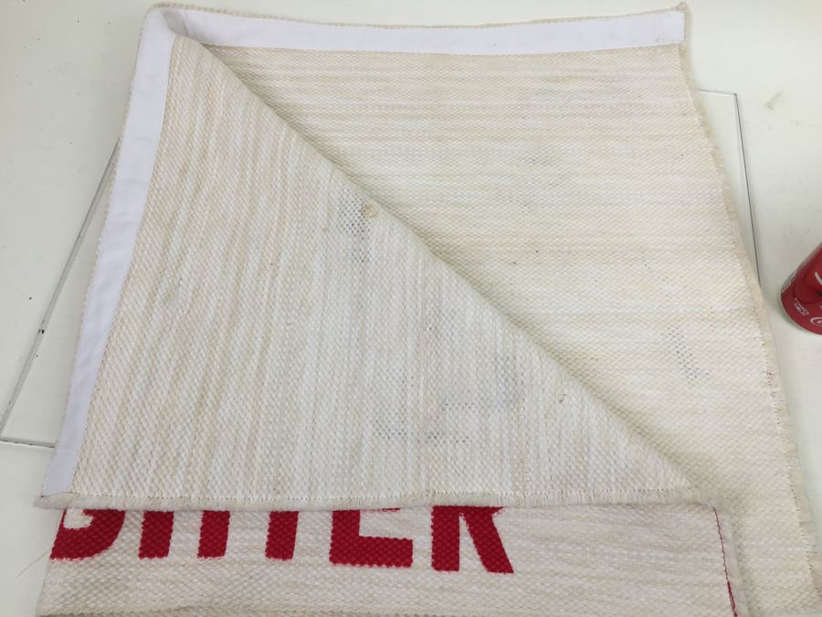 Vintage 'It's Great To Be A Firefighter' Floor Mat [Photo 3]