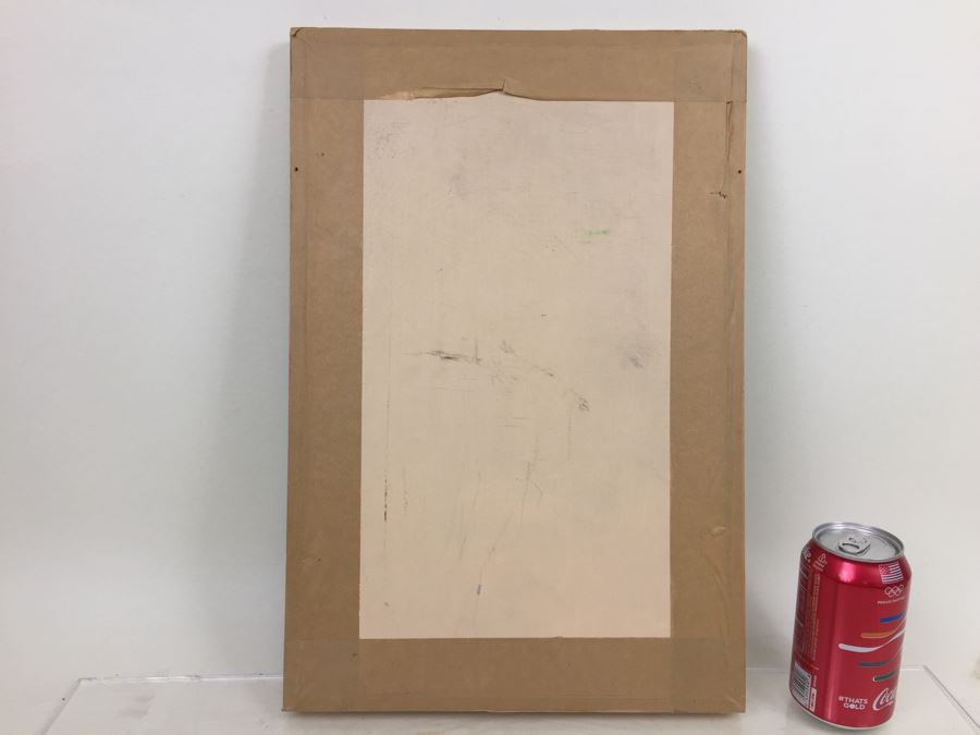 Vintage Original Ronald Reagan Painting Signed By JOSS [Photo 6]