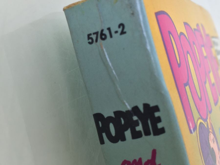 POPEYE And Queen Olive Oyl A Big Little Book Classic Flip-It Cartoons Vintage 1973 [Photo 5]