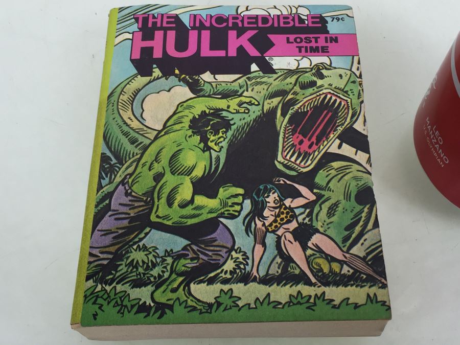 The Incredible HULK Lost In Time A Big Little Book Vintage 1980 [Photo 4]