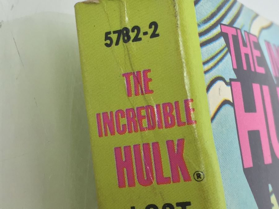The Incredible HULK Lost In Time A Big Little Book Vintage 1980 [Photo 6]