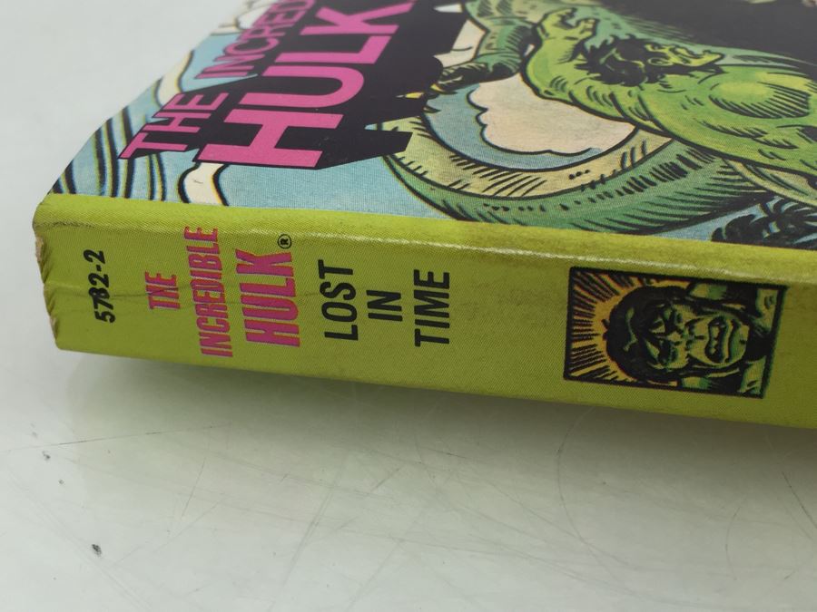 The Incredible HULK Lost In Time A Big Little Book Vintage 1980 [Photo 5]