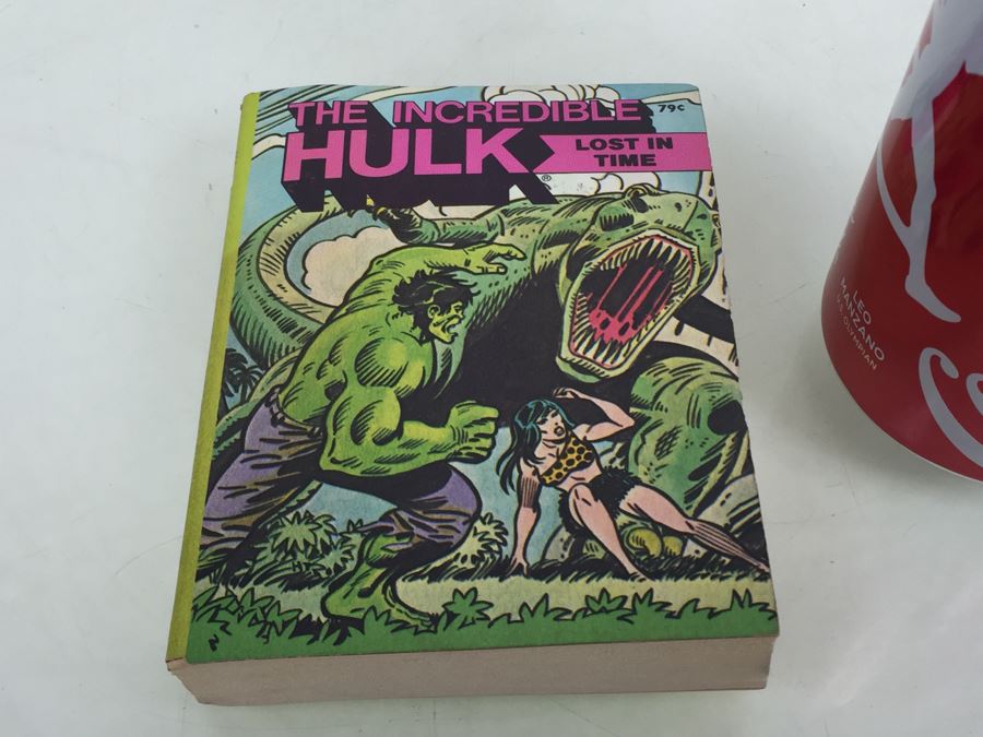 The Incredible HULK Lost In Time A Big Little Book Vintage 1980