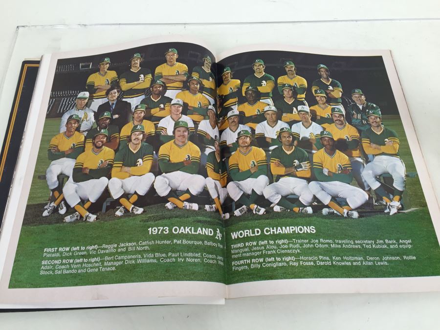 1974 1975 Oakland A's Baseball Souvenir Programs With Memo To Sportswriters And Other Papers [Photo 8]
