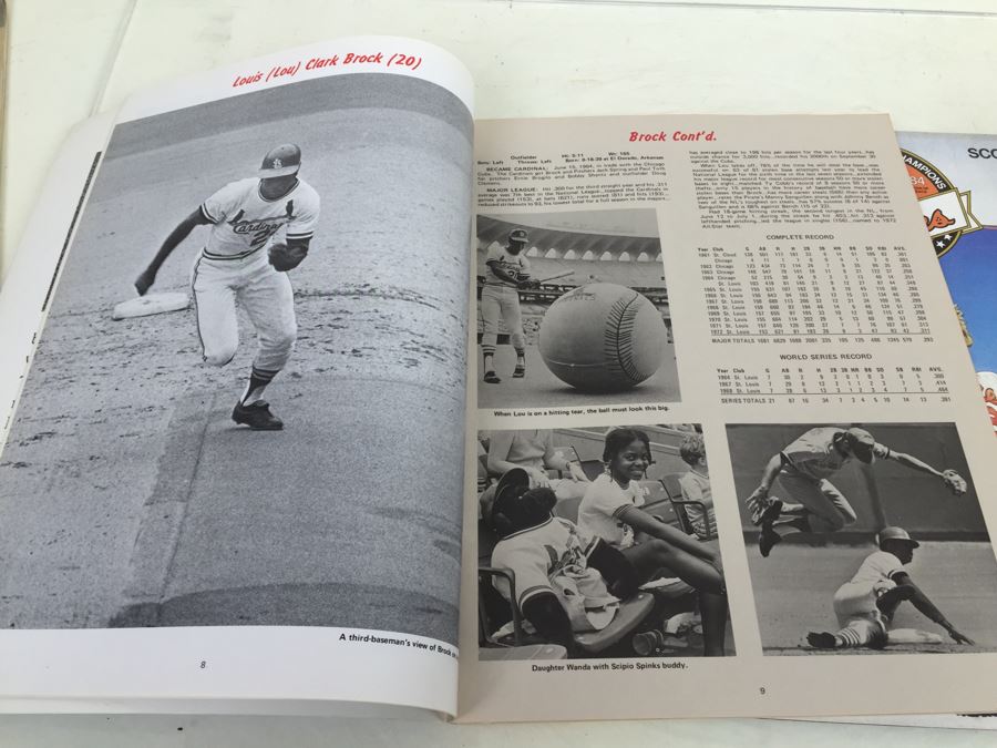 1973 St. Louis Cardinals And 1984 Baltimore Orioles Baseball Yearbooks [Photo 9]