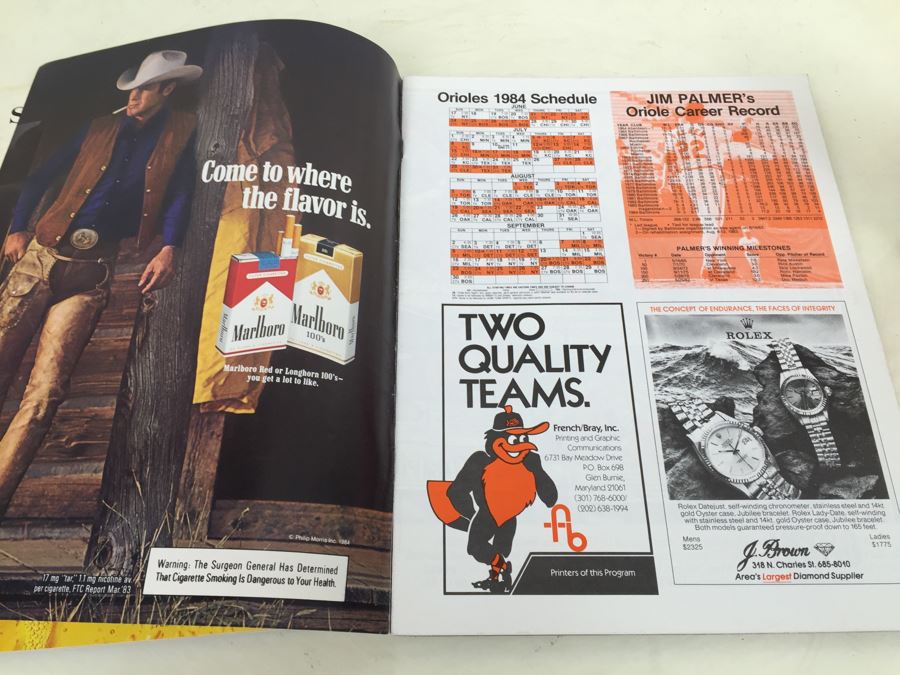 1973 St. Louis Cardinals And 1984 Baltimore Orioles Baseball Yearbooks [Photo 15]