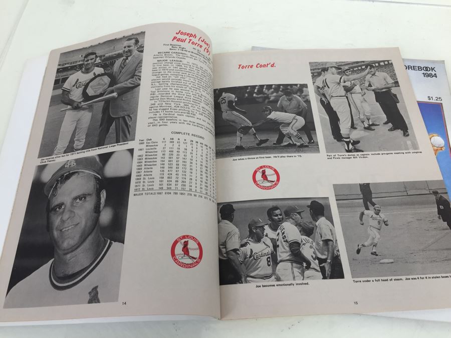 1973 St. Louis Cardinals And 1984 Baltimore Orioles Baseball Yearbooks [Photo 12]