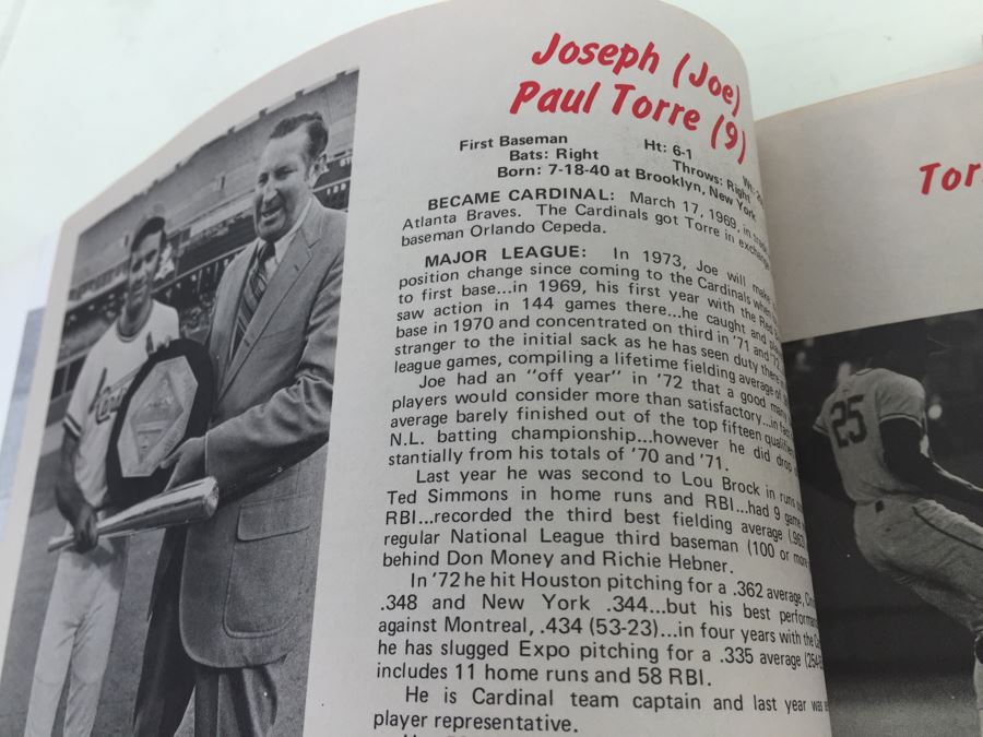 1973 St. Louis Cardinals And 1984 Baltimore Orioles Baseball Yearbooks [Photo 13]