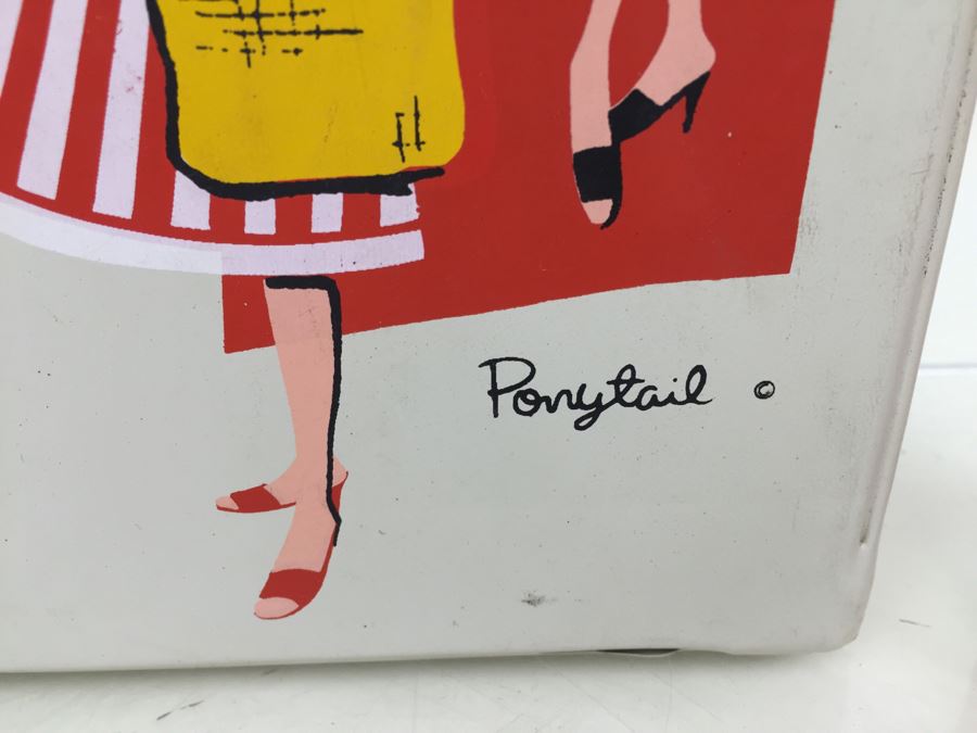 1961 Barbie Ponytail Doll Case And 1961 Barbie Ponytail Doll With Skiing Accessories [Photo 6]