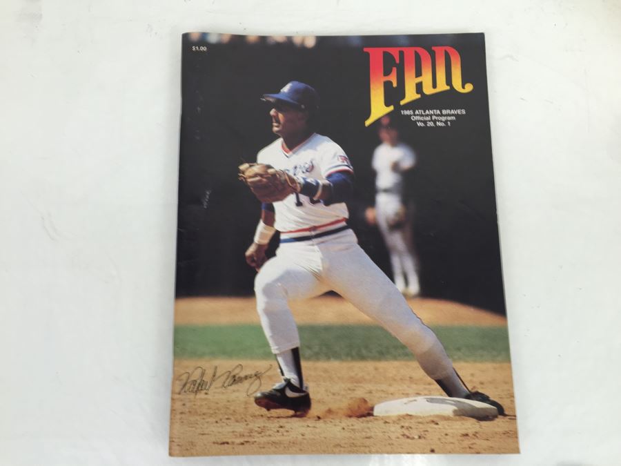 1982-1985 Atlanta Braves Baseball Team Official Program Scorebooks Fan [Photo 10]