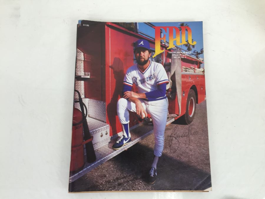 1982-1985 Atlanta Braves Baseball Team Official Program Scorebooks Fan [Photo 8]