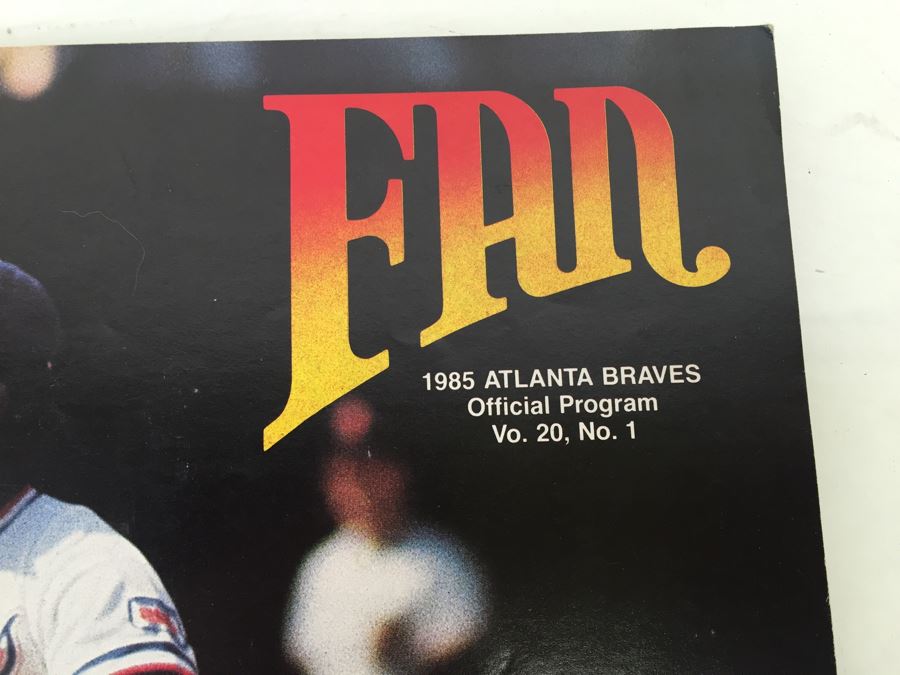 1982-1985 Atlanta Braves Baseball Team Official Program Scorebooks Fan [Photo 11]