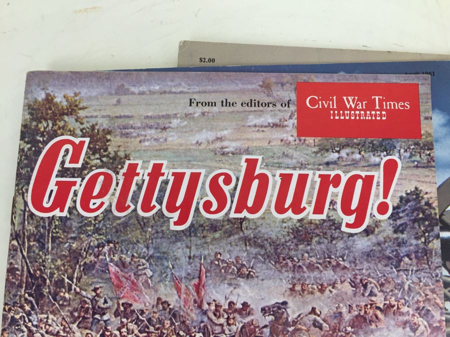 Civil War Times Illustrated Magazines And Gettysburg! Feature 1980's [Photo 10]