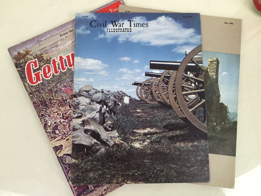 Civil War Times Illustrated Magazines And Gettysburg! Feature 1980's [Photo 6]