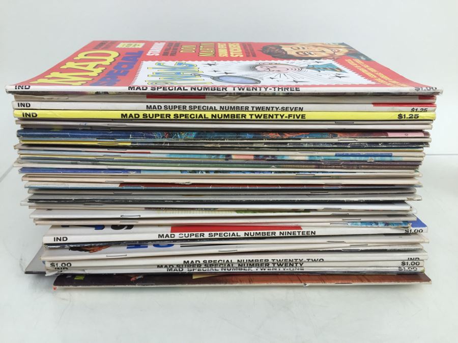 Large Collection Of Vintage 1976-1980 MAD Magazines [Photo 1]