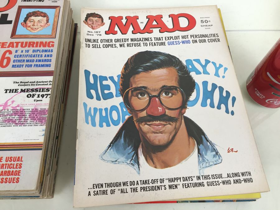 Large Collection Of Vintage 1976-1980 MAD Magazines [Photo 8]