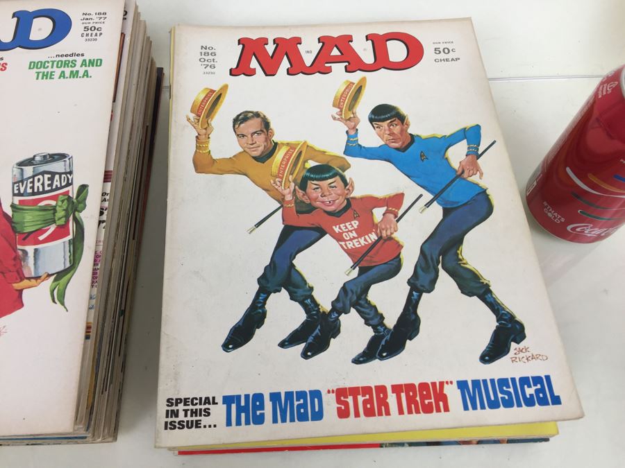 Large Collection Of Vintage 1976-1980 MAD Magazines [Photo 4]