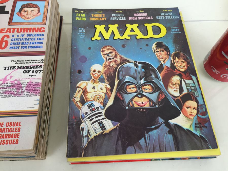 Large Collection Of Vintage 1976-1980 MAD Magazines [Photo 2]