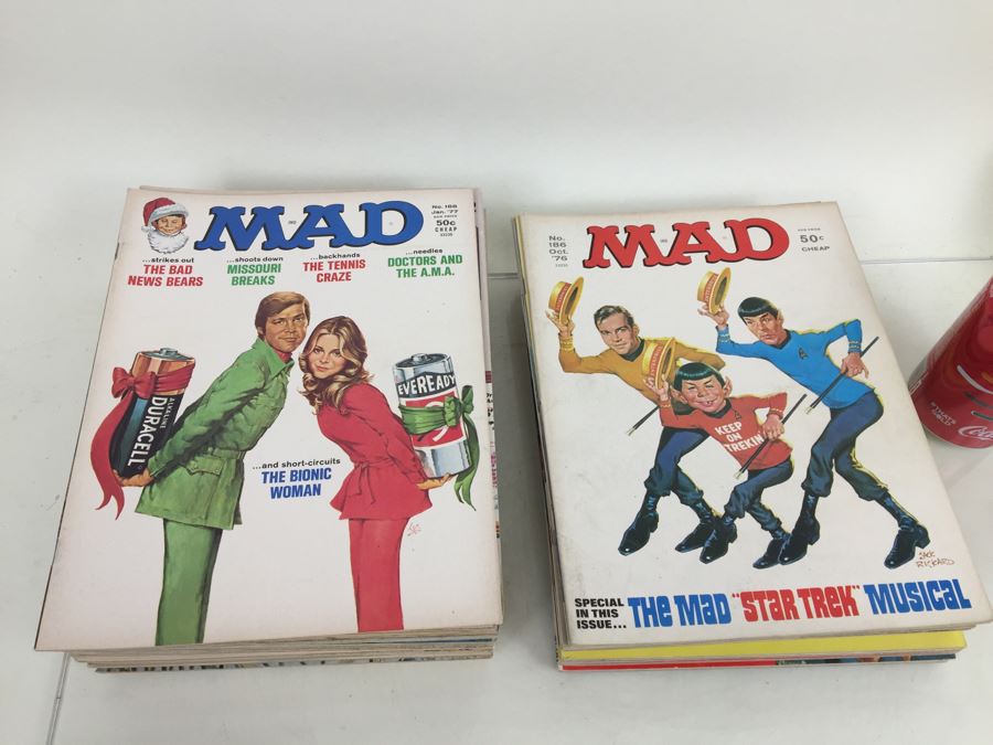 Large Collection Of Vintage 1976-1980 MAD Magazines [Photo 3]