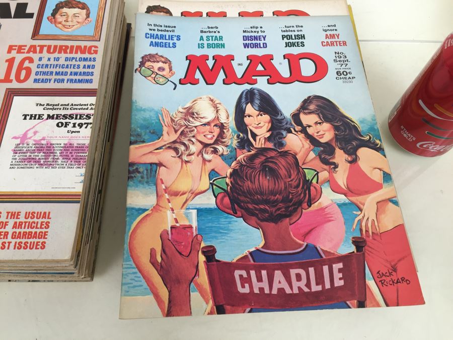 Large Collection Of Vintage 1976-1980 MAD Magazines [Photo 7]