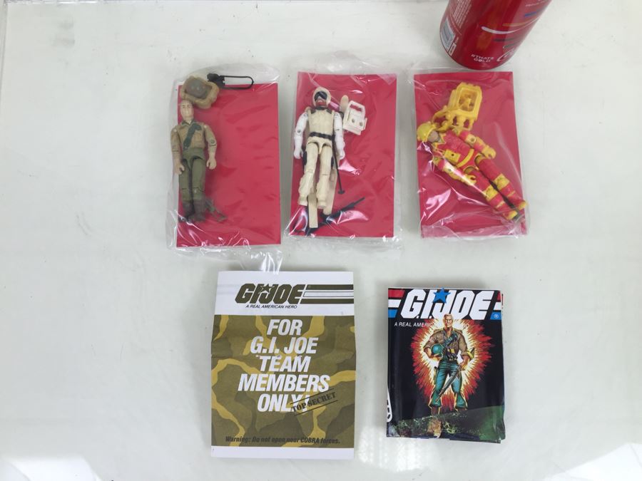G.I. Joe Action Figures Sealed Without Box