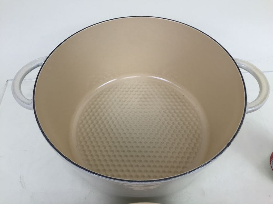 French Cookware Enameled Cast Iron Pot With Lid Made In France